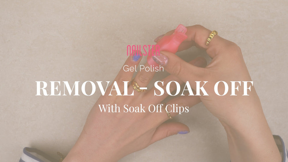 How to Remove Gel Polish with Soak-Off Clips