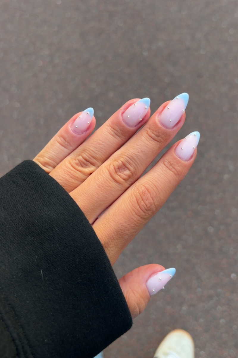 Frosted French Look