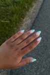 Aqua Sparkle Look
