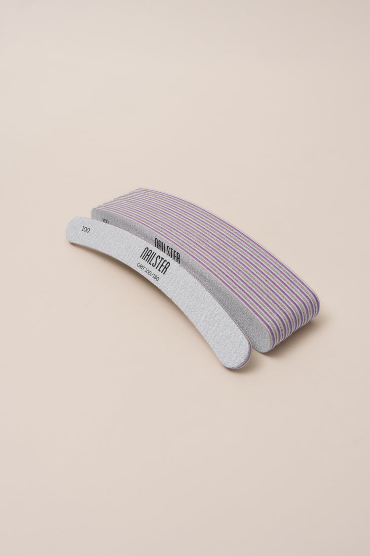 Banana Nail File 100/180 - 10 pcs.