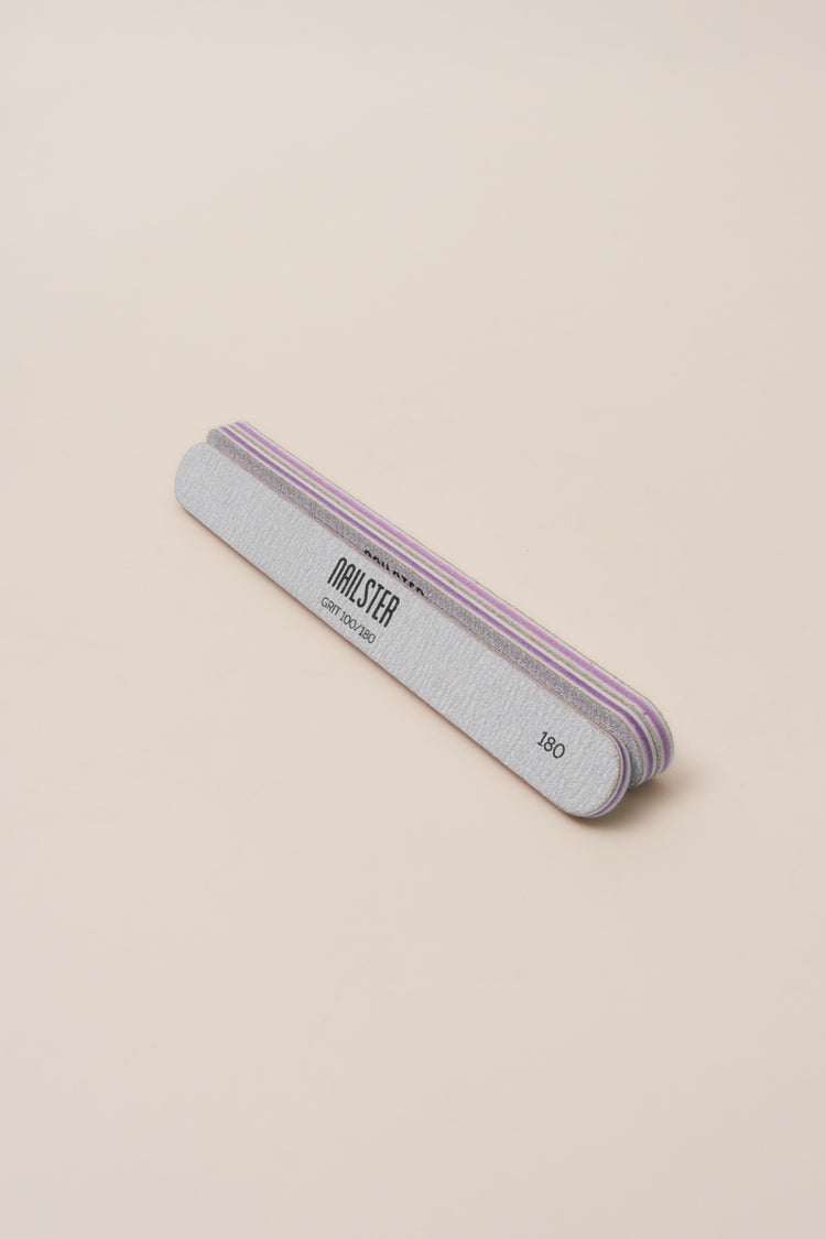 Narrow Nail File - 100/180 - 3 pcs.
