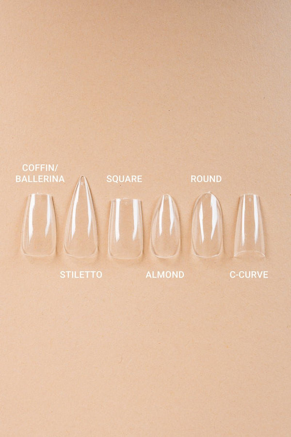 Coffin/Ballerina Medium Milk Tipper | Nailster Denmark
