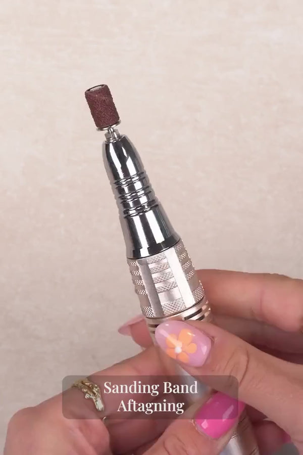 Elektrische Nagelfeile - inklusive 4 Aufsätzen