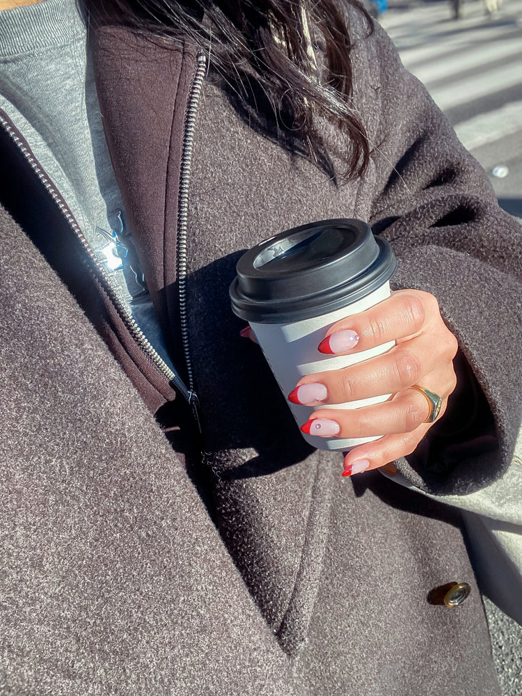 Red French Look – Gel Polish Look von Nailster, Bild 2